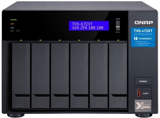QNap TVS-672XT-I3-8G