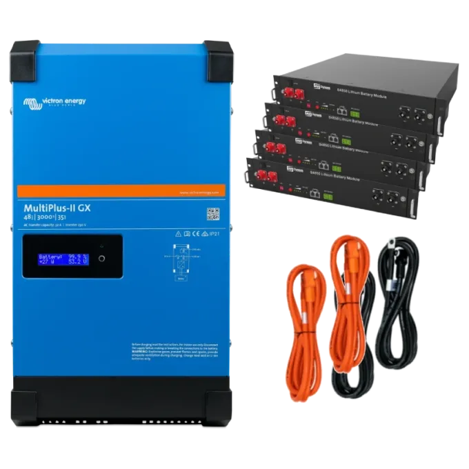 Victron Energy MultiPlus-II + Dyness 2.4кВт 9.6кВт•год