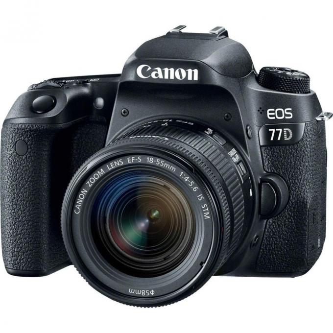 Цифровой фотоаппарат Canon EOS 77D 18-55 IS STM Kit 1892C022AA