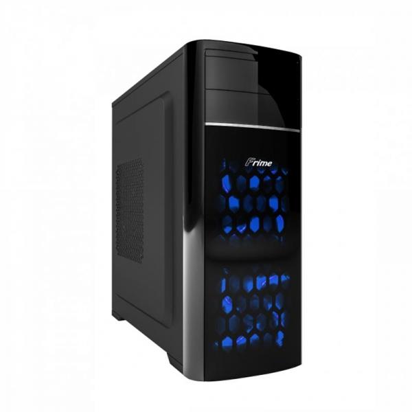 Корпус Frime FC-702B/Blue LED USB 3.0 без БП; 2*Blue LED cooler FC-702B-BF-WP