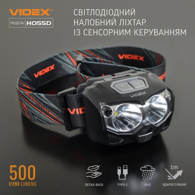 VIDEX VLF-H055D 500Lm 5000K