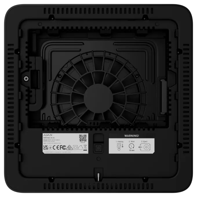 Ajax NVR HAC (8ch) (8EU) ASP black