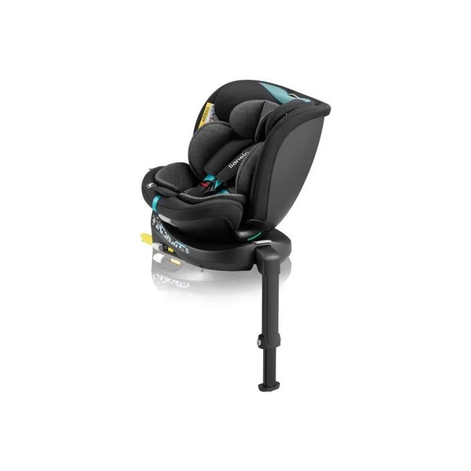 Lionelo LO-NAVY I-SIZE BLACK TURQUOISE