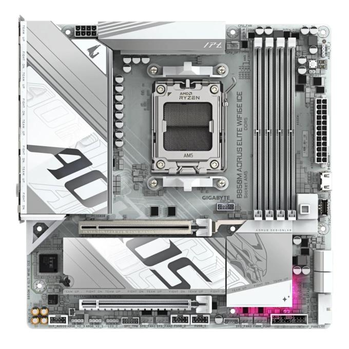 GIGABYTE B850M A ELT WF6E ICE
