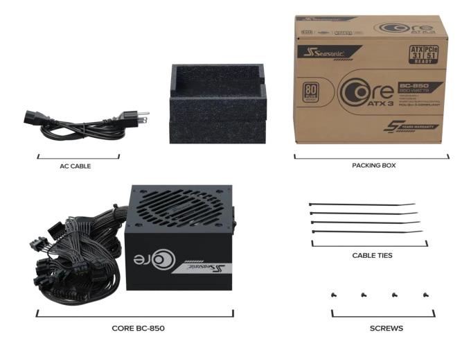 Seasonic CORE BC-850 ATX31