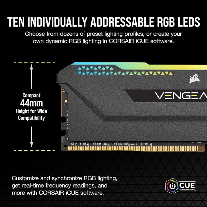 Corsair CMH32GX4M2D3600C18