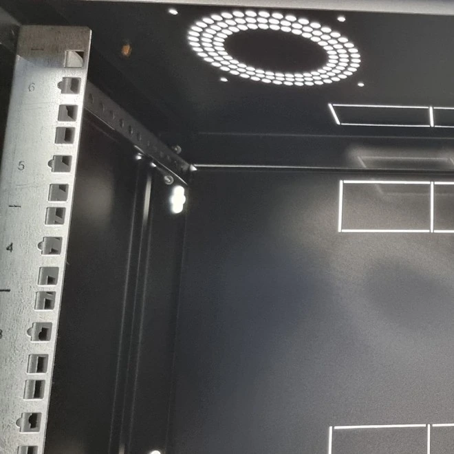 ESERVER EServer 6U 600х500х370 скло, чорна