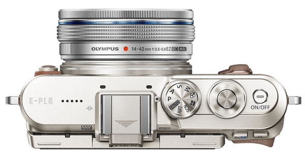 Цифровой фотоаппарат OLYMPUS E-PL8 14-42 mm Pancake Zoom Kit brown/silver V205082NE000