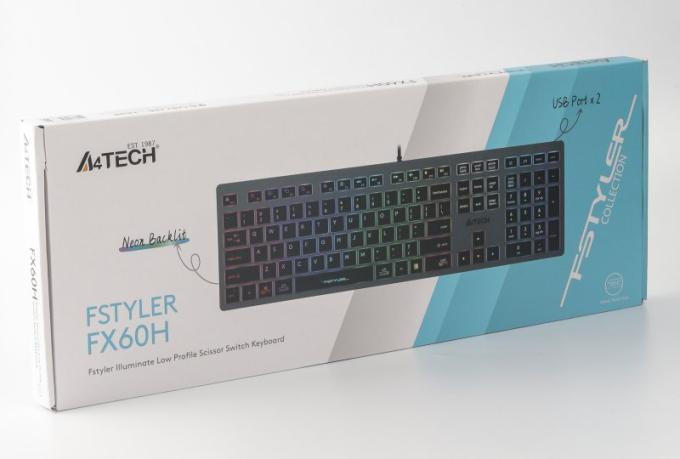 A4tech FX60H USB (Grey) Neon backlit