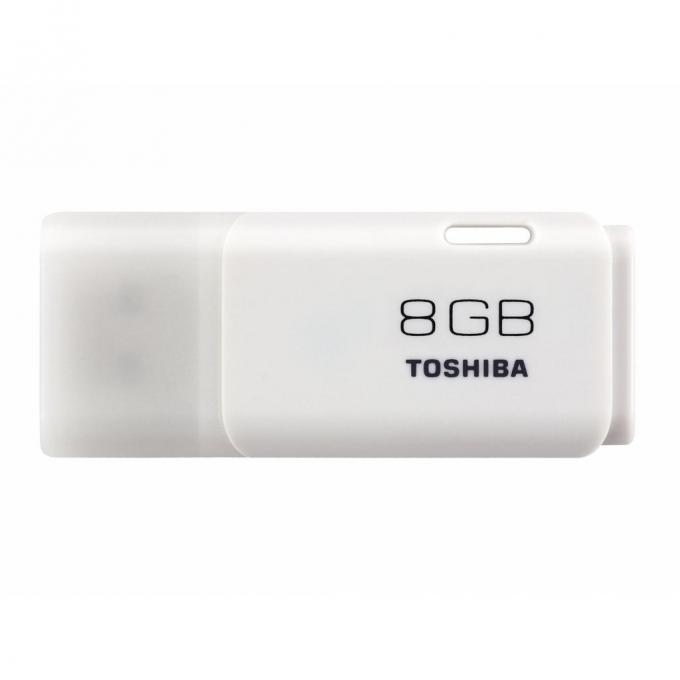 USB флеш накопитель TOSHIBA 8GB Hayabusa White USB 2.0 THN-U202W0080E4