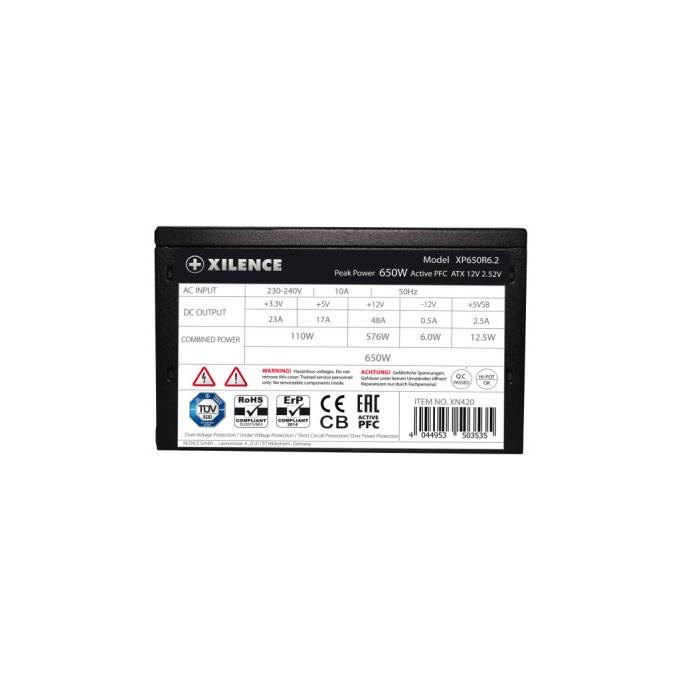 Xilence XP650R6.2_Bulk