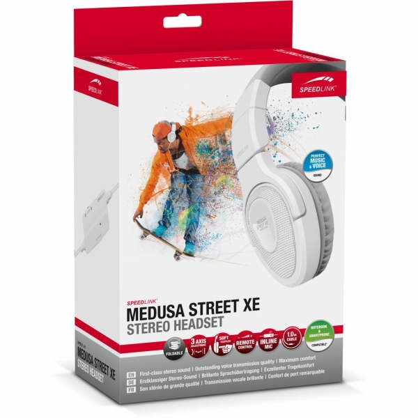 Наушники Speedlink MEDUSA STREET XE Stereo Headset SL-870000-WEGY