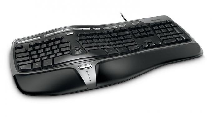 Клавиатура Microsoft Natural Ergonomic Keyboard 4000 USB Black B2M-00020