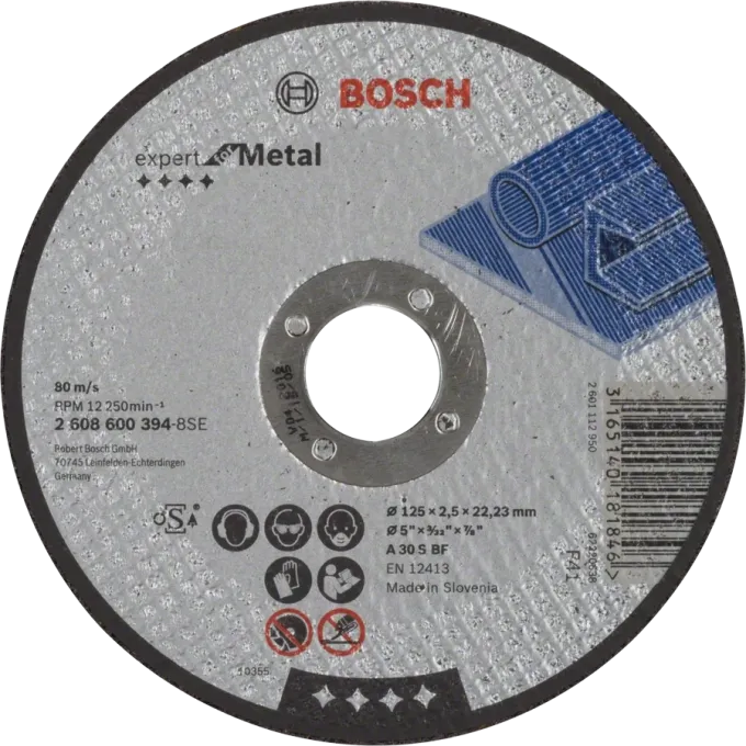 BOSCH Expert for Metal 125x2.5х22.23 мм