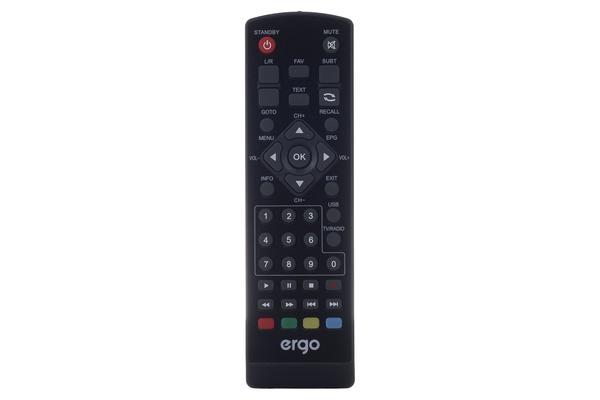 Цифровой эфирный приемник ERGO DVB-T2 1001
