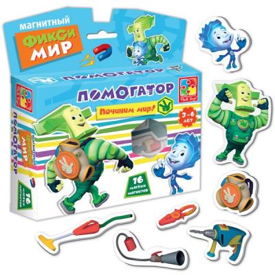 Настольная игра Vladi Toys Фиксики Помогатор 16 магнитов VT3102-01