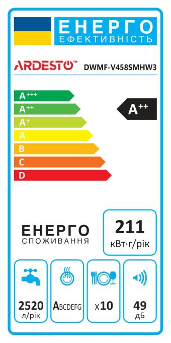 Ardesto DWMF-V458SMHW3