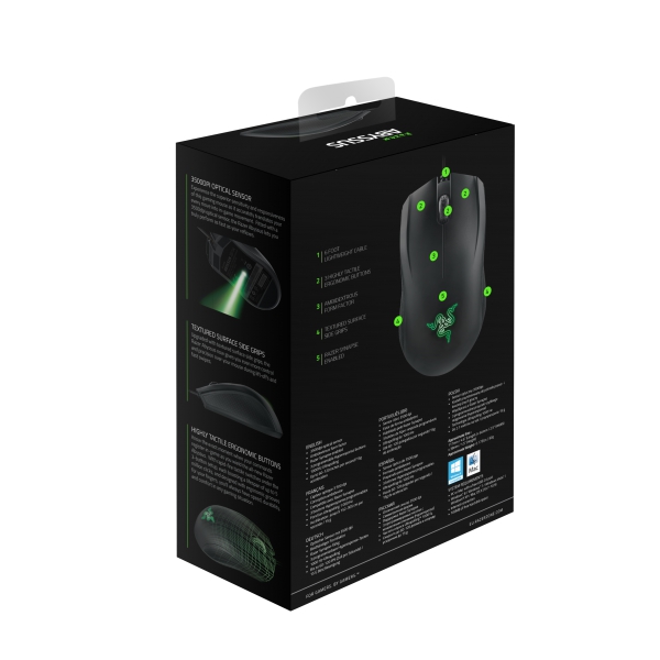 Мышка Razer Abyssus 2014 Essential RZ01-01190100-R3G1 Black USB