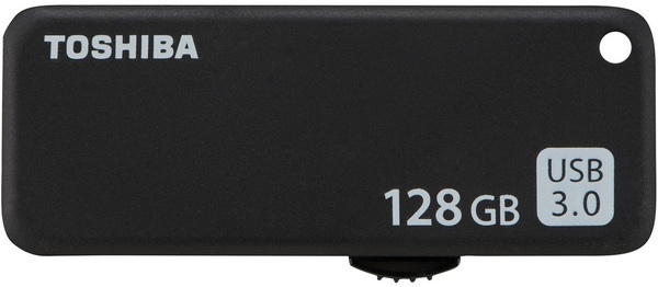 флеш-драйв TOSHIBA U365 128GB USB 3.0 черный THN-U365K1280E4