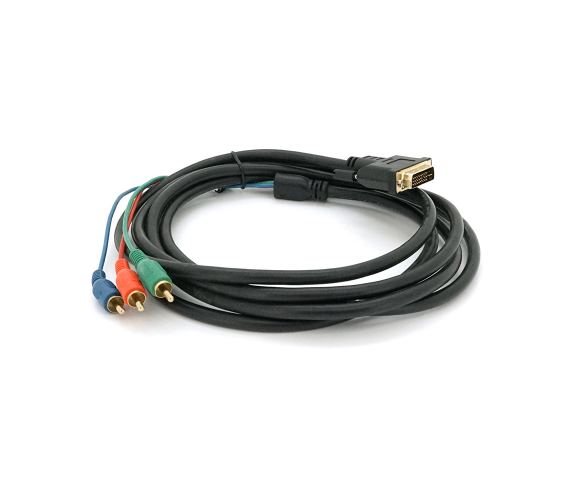 VOLTRONIC YT-DVI (M)-3RCA(M)-3