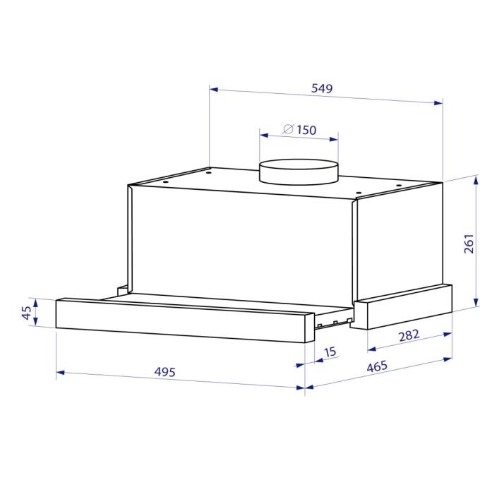 Minola HTL 5714 BL 1100 LED