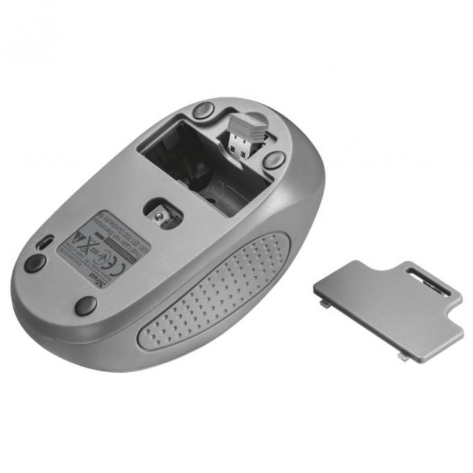 Мышка Trust Primo Wireless Mouse grey 20785