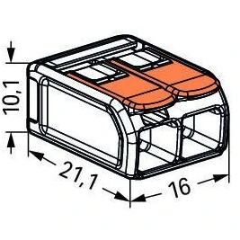 Wago COMPACT 221-612 0,5-6 mm²