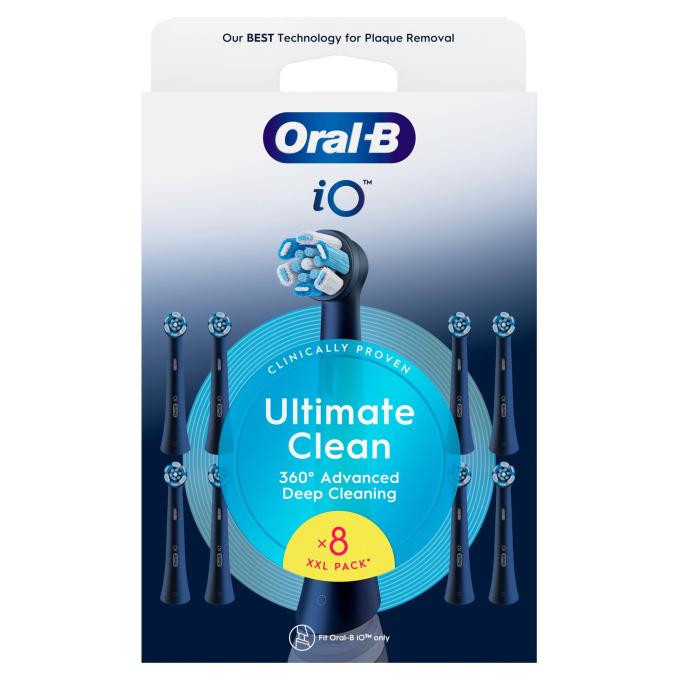 BRAUN Oral-B iO RB CBF-8 Ultimate Clean Чорні (8)