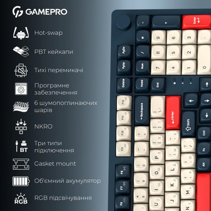 GamePro MK305BL