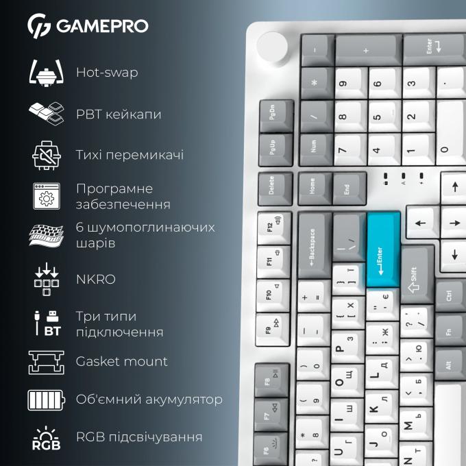 GamePro MK305WH
