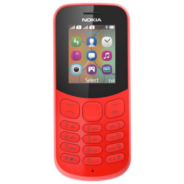 Мобильный телефон Nokia 130 New DualSim Red A00028616