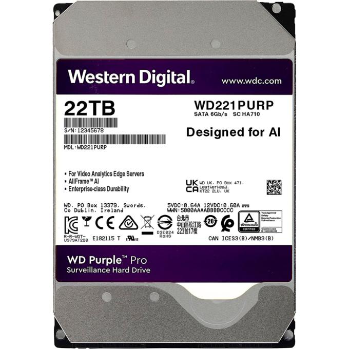 WD WD221PURP