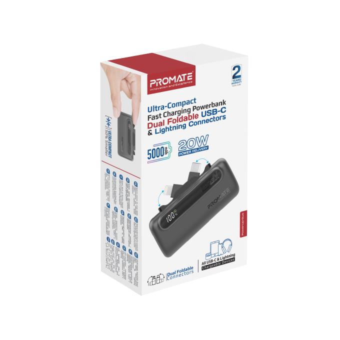 Promate powerup-duo.black