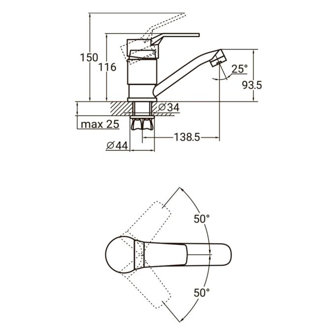 AQUATICA MJ-1B135C