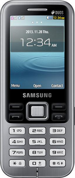 Мобильный телефон Samsung GT-C3322i DUAL SIM MIDNIGHT BLACK GT-C3322MKISEK
