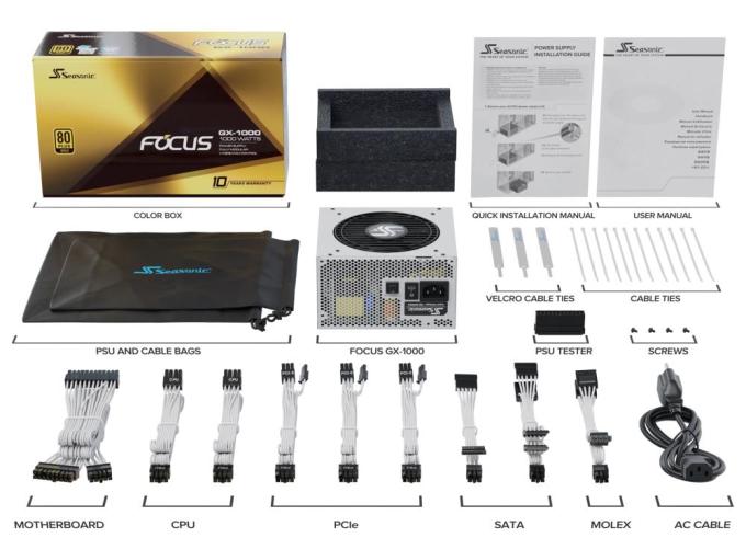 Seasonic FOCUS-GX-1000-WHITE