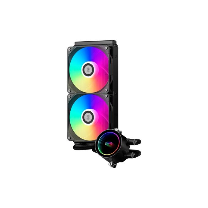 PCcooler DA240 ARGB BK