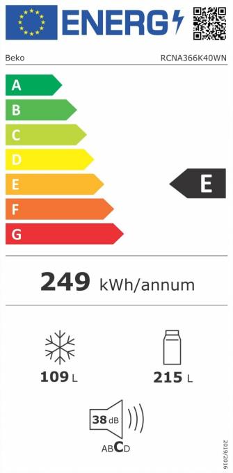 BEKO RCNA366K40WN