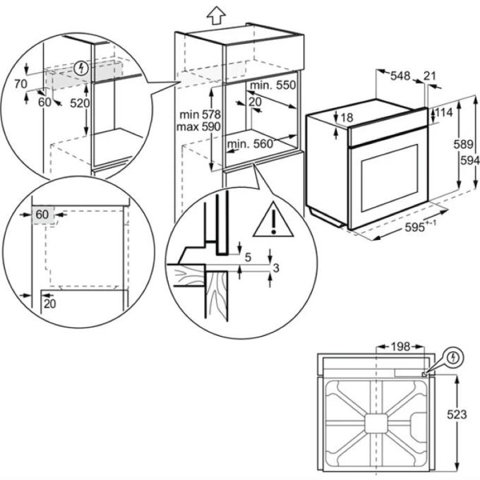 ELECTROLUX KODEH70X