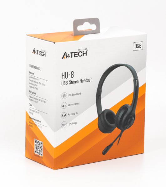 A4tech HU-8 (Black)