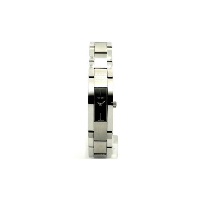 Gucci 4605L 24636 BLK/STEEL/BRACELET