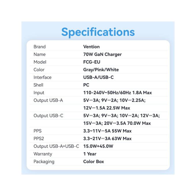 Vention FCGH0-EU