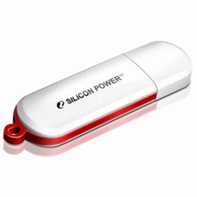 USB Flash Silicon Power Luxmini 320 8Gb White SP008GBUF2320V1W