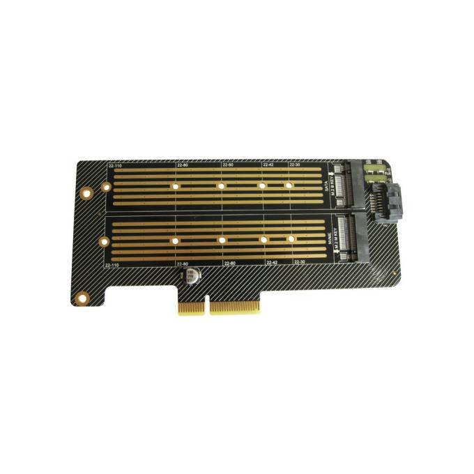 Dynamode PCI-Ex4- 2xM.2 MB-key