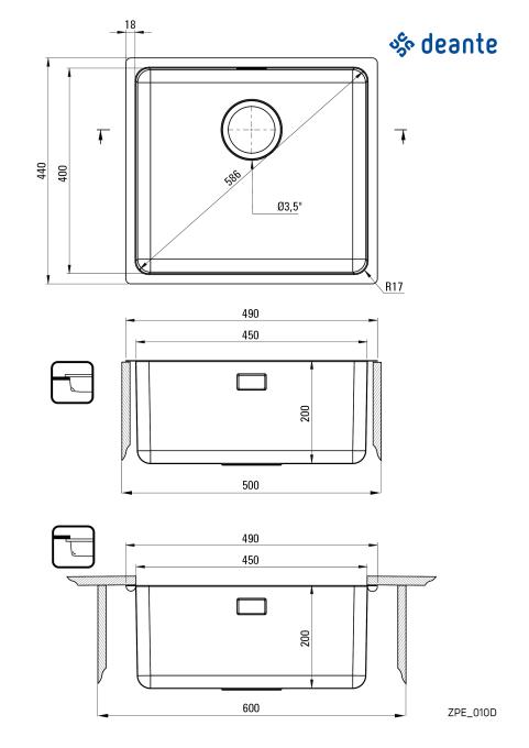 Deante ZPE 010D