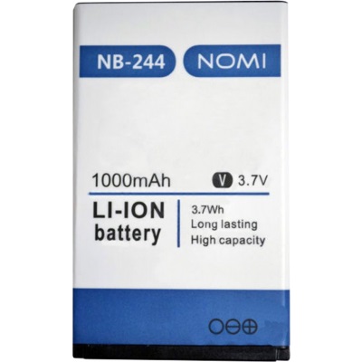 АКБ Nomi NB-244 для Nomi i244 3.7V 1000mAh 263447