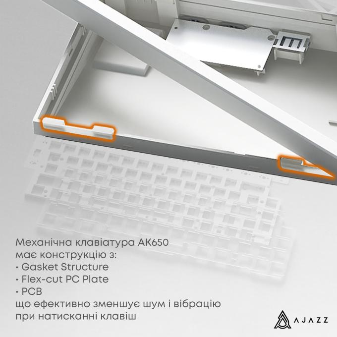 Ajazz AK650-SS-BWB