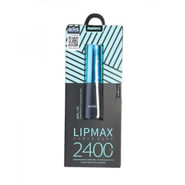Универсальная мобильная батарея Remax Lip-Max RPL-12 2400mAh Blue RPL-12 Blue