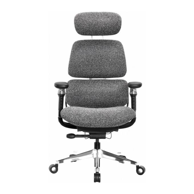 GT Racer X-819 Fabric Wood Gray