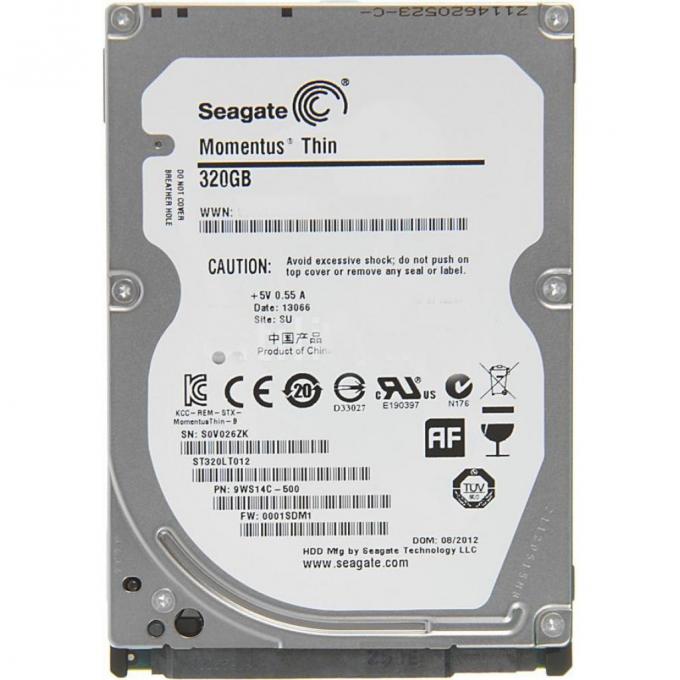Жесткий диск для ноутбука Seagate # 1KJ15C-899 / ST320LM010-WL-FR #